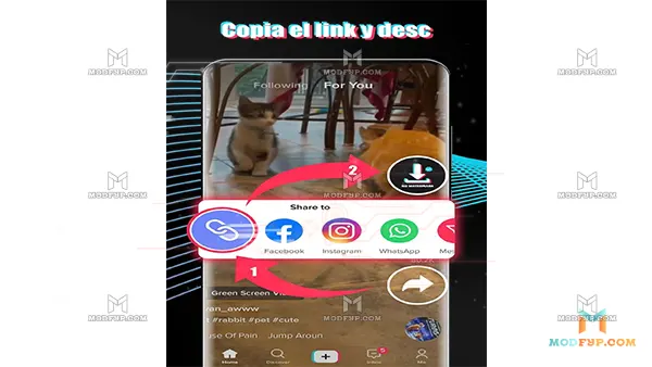 Tiktok Sin Marca de Agua APK (MOD, Premium) Screenshot