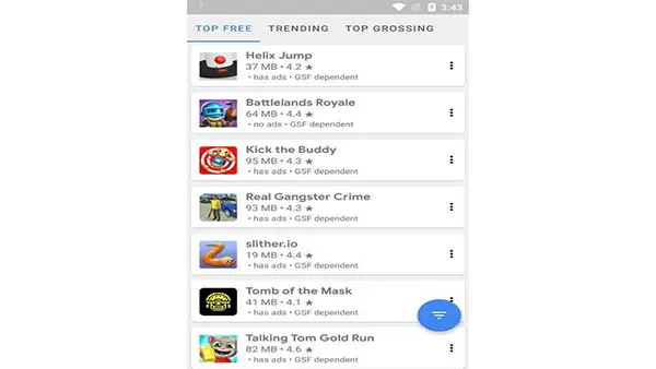 Aurora Store APK Screenshot