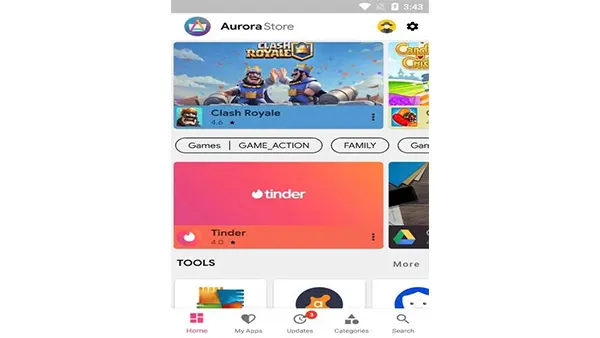 Aurora Store APK Screenshot