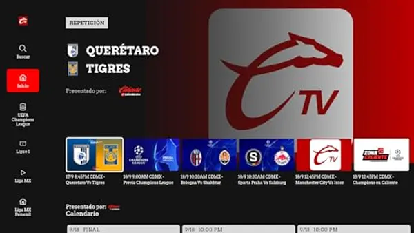 Caliente TV APK Screenshot