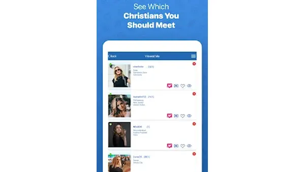 Faith Fellowship Dating App APK Screenshot