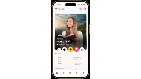 Faith Fellowship Dating App APK Screenshot