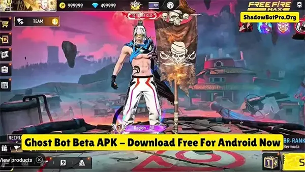 Ghost Bot v13 APK (FF, OB50) Screenshot
