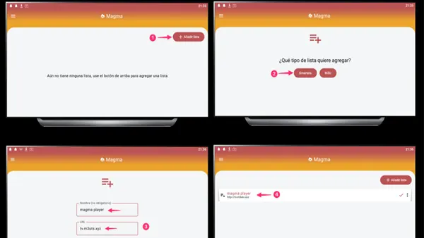 Magma TV APK Screenshot