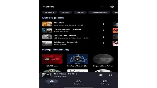 Metrolist APK (MOD, Unlocked) Screenshot