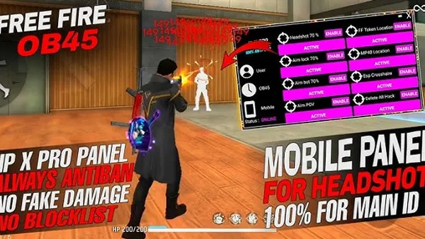 Panel Dark APK (Free Fire) Screenshot