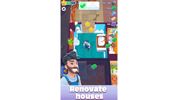 Renovation Day Mod APK Screenshot