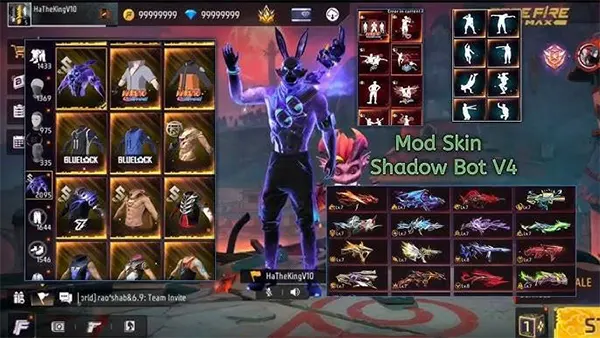 Shadow Bot v5 APK (Free Fire) Screenshot