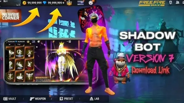 Shadow Bot v7 APK (Free Fire) Screenshot