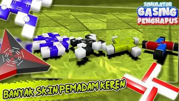 Simulator Gasing Penghapus 3D Mod APK Screenshot