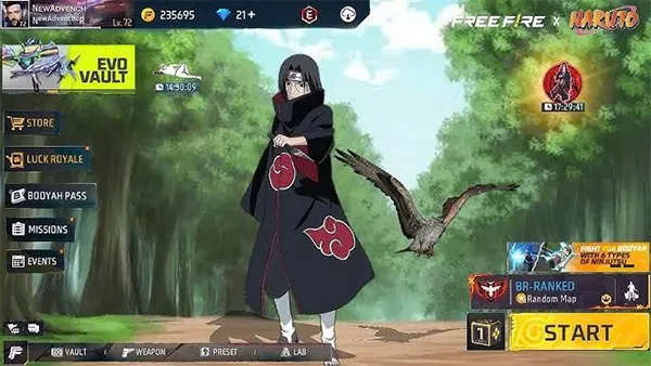 Uchiha APK (Free Fire) Screenshot