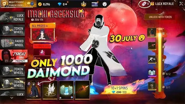 Uchiha APK (Free Fire) Screenshot