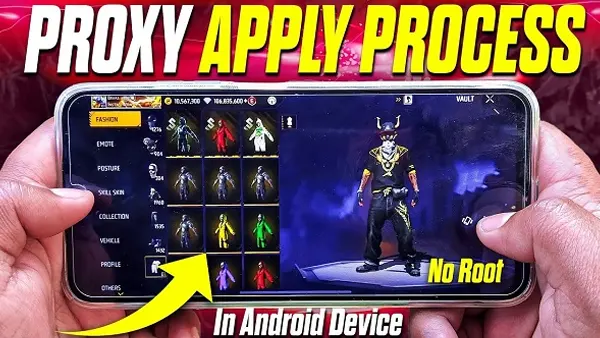 Vip Proxy Server APK (Free Fire) Screenshot