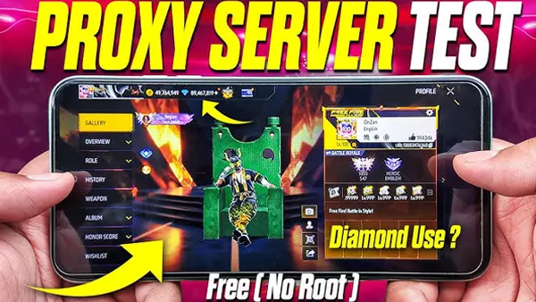 Vip Proxy Server APK (Free Fire) Screenshot