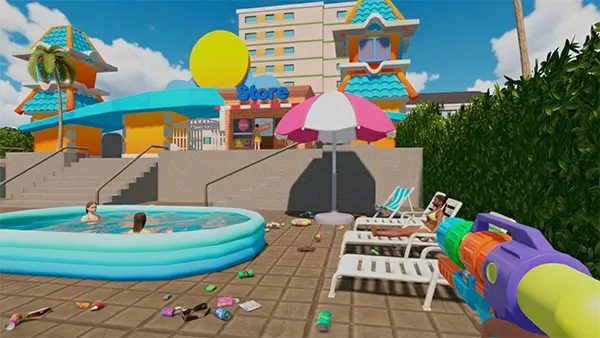 Waterpark Simulator APK (Unlimited money) Screenshot