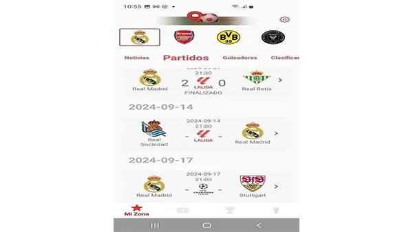 90 Minutos APK Screenshot