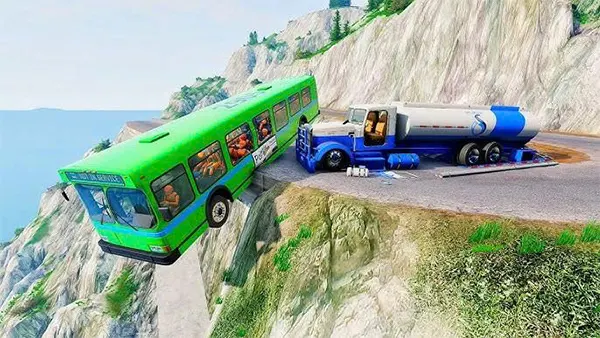 Bean.NG Drive Cliff Road APK Screenshot