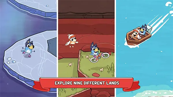 Bluey's Quest for The Gold Pen APK Screenshot