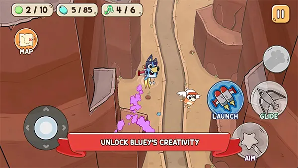 Bluey's Quest for The Gold Pen APK Screenshot