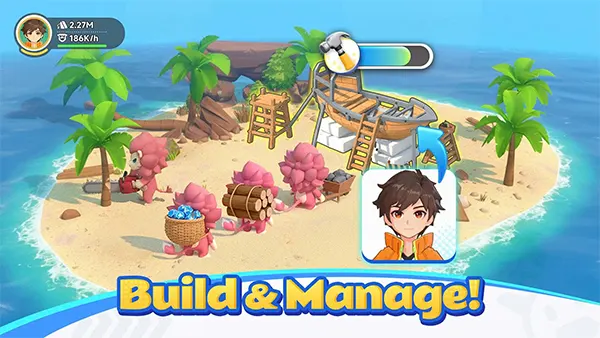 Catch & Build Land of Pals APK Screenshot