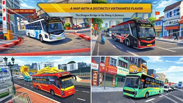 Coach Bus Simulator Vietnam APK Screenshot