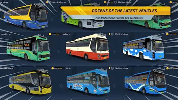 Coach Bus Simulator Vietnam APK Screenshot
