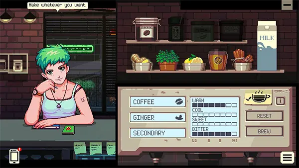 Coffee Talk APK (Full Game) Screenshot