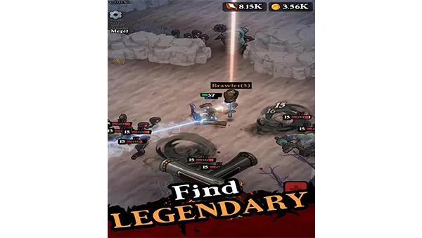 Darkest Hero Mod APK (Menu, Unlocked Heroes) Screenshot