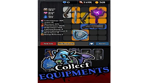 Darkest Hero Mod APK (Menu, Unlocked Heroes) Screenshot