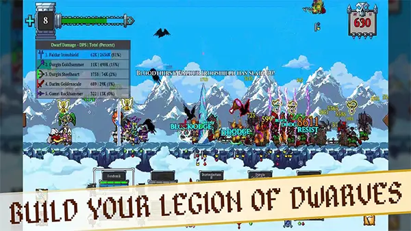 Dwarves: Glory, Death and Loot APK Screenshot