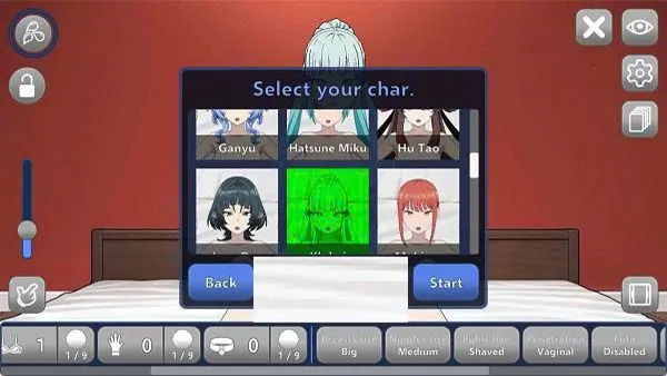 Fantasy World with Shy Girl APK Screenshot