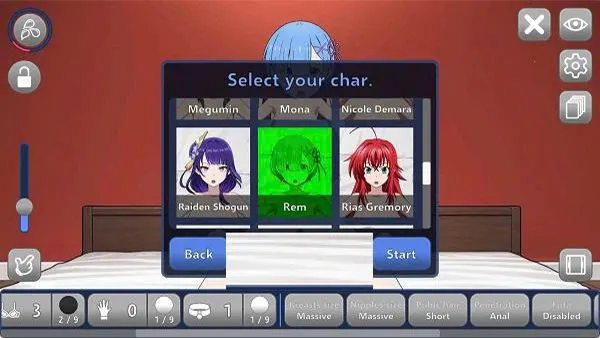 Fantasy World with Shy Girl APK Screenshot