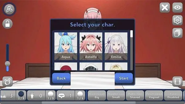 Fantasy World with Shy Girl APK Screenshot