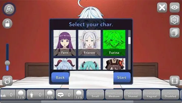 Fantasy World with Shy Girl APK Screenshot