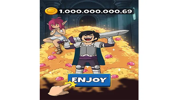 Hero Hero Clicker Mod APK (Unlimited Money) Screenshot