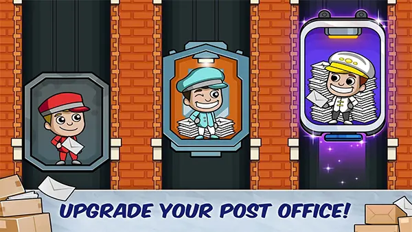 Idle Mail Tycoon Mod APK Screenshot
