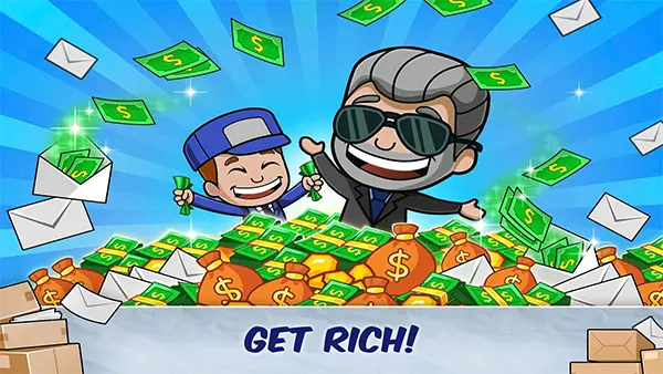 Idle Mail Tycoon Mod APK Screenshot
