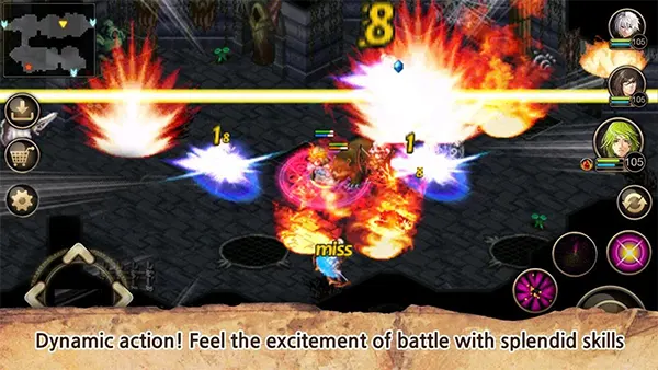 Inotia 4 Mod APK (Damage, Free Purchases) Screenshot