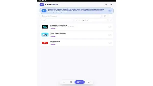 Orion Store APK Screenshot