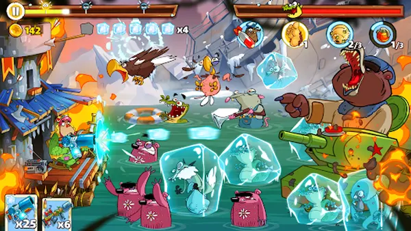 Swamp Attack 2 Mod APK (Unlimited money) Screenshot
