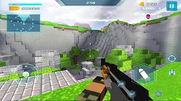 The Survival Hunter Games 2 Mod APK (Unlimited Money) Screenshot