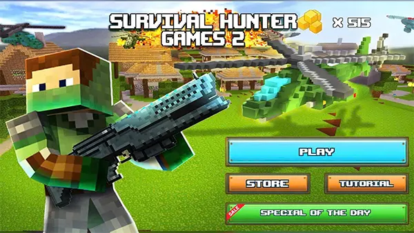 The Survival Hunter Games 2 Mod APK (Unlimited Money) Screenshot
