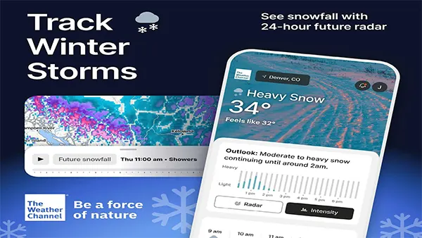 The Weather Channel Mod APK Screenshot