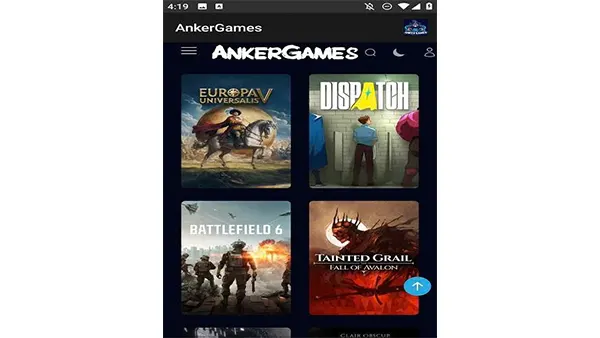 AnkerGames APK Screenshot