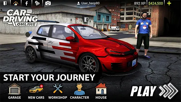 Car Driving Online Mod APK (Unlimited money) Screenshot
