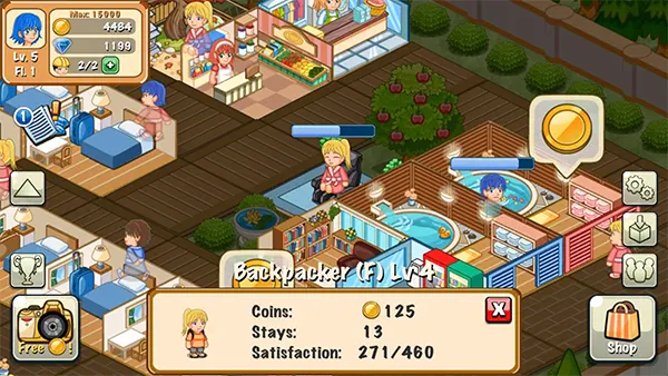Hotel Story Mod APK (Unlimited money) Screenshot