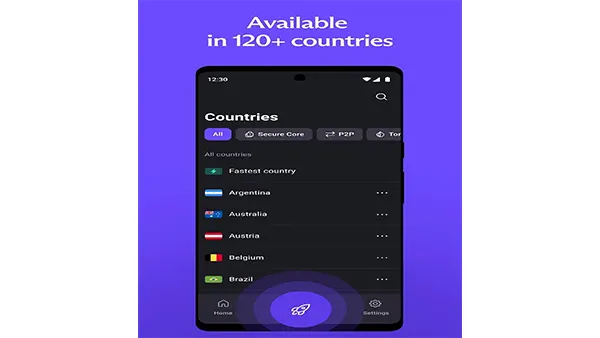Proton VPN APK (Premium) Screenshot