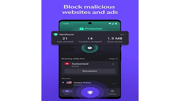 Proton VPN APK (Premium) Screenshot