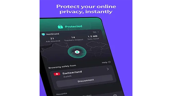 Proton VPN APK (Premium) Screenshot