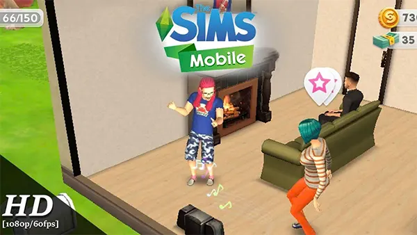 The Sims Mobile Mod APK (Unlimited Money) Screenshot